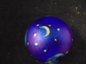 Moon and Stars paperweight
